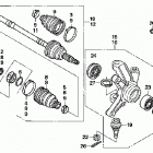 TRX680FA Привод колес передний