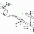 TRX250TM Глушитель