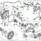 TRX680FA Передний редуктор