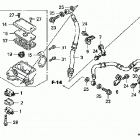 TRX420FE Главный тормозной цилиндр - передний