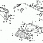 TRX680FA Фонарь задний