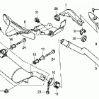TRX700XX Глушитель