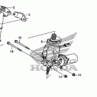 TRX500FPM Steering shaft (power    steering)                ...