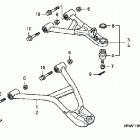 TRX420TE Front arm (2wd)