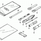 TRX680FA Инструмент