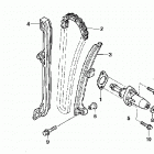 TRX680FA Цепь,натяжитель