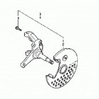 TRX300X Кулак поворотный