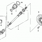 TRX680FA Карданный вал