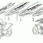 TRX90X Marks ('06 / '07-ac,cm / '08 / '09)