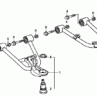 TRX250X Передний рычаг
