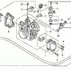 TRX680FA Корпус Дросселя