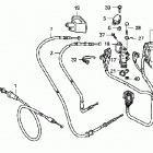 TRX420FE Рычаги ,переключатели ,троса
