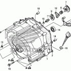 TRX250TM Front crankcase cover    (trx250tm)