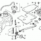 TRX500FA Топливный бак