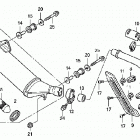 TRX450R Глушитель