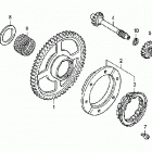 TRX680FA Шестерни стартера
