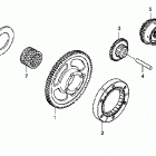 TRX700XX Муфта стартера