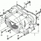 TRX500FPM Front crankcase cover (trx500fm / fpm)