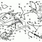 TRX500FA Переднее крыло