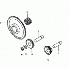 TRX250X Пусковой механизм