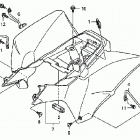 TRX250X Заднее крыло