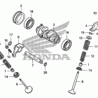 TRX700XX Распределительный вал и клапана