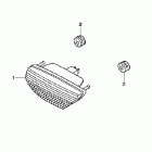 TRX250X Фонарь задний