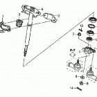 TRX500FE Steering shaft (trx500fe / fm)