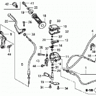 TRX90X Handle levers - switch  - cables