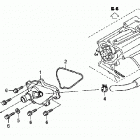TRX420FE Крышка водяной помпы