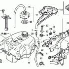 TRX420FE Топливный бак