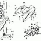 TRX700XX Топливный бак