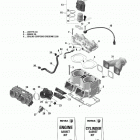 Commander 800 01- Cylinder And Cylinder Head - 800 E-TEC