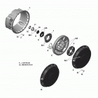 Commander 800 04- Rewind Starter - 800 E-TEC