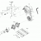 Xtrim Commander (2-Stroke) Привод гусеницы
