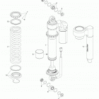 Xtrim SC (4-Stroke) Задний амортизатор вертикальный