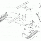 Xtrim (4-Stroke) Передняя подвеска и лыжи