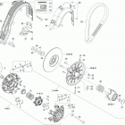 59 YETI (2-Stroke) Защита ремня вариатора