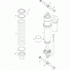 Rave RE (2-Stroke) 07- Ski & Rear Shocks (Tractive)