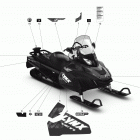 69 YETI STD Наклейки