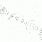 Rave RS (2-Stroke) Ведомый шкив