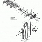 Commander Grand Tourer 01- Camshafts And Timing Chain - 1200 4-TEC