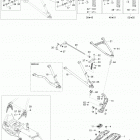 BoonDocker 800R E-TEC Передняя подвеска и лыжи