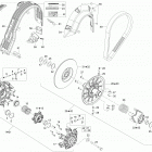 Adventure GT 900 ACE Защита ремня вариатора