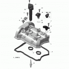 59 YETI 600 ACE Клапаная крышка