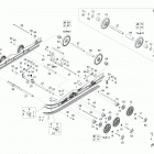Rave RE 600 E-TEC Задняя подвеска