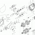 Adventure LX 600 ACE Привод гусеницы