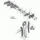 Adventure GT 1200 4-TEC Распредвал и цепь