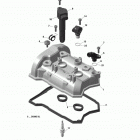 Rave 600 ACE Клапаная крышка