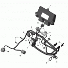 Rave 600 ACE Жгут проводов и электрический блок